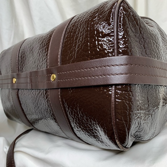 Marc by Marc Jacobs XL 2Way Convertible Duffle / Boston Bag • Chocolate Brown - Picture 6 of 10